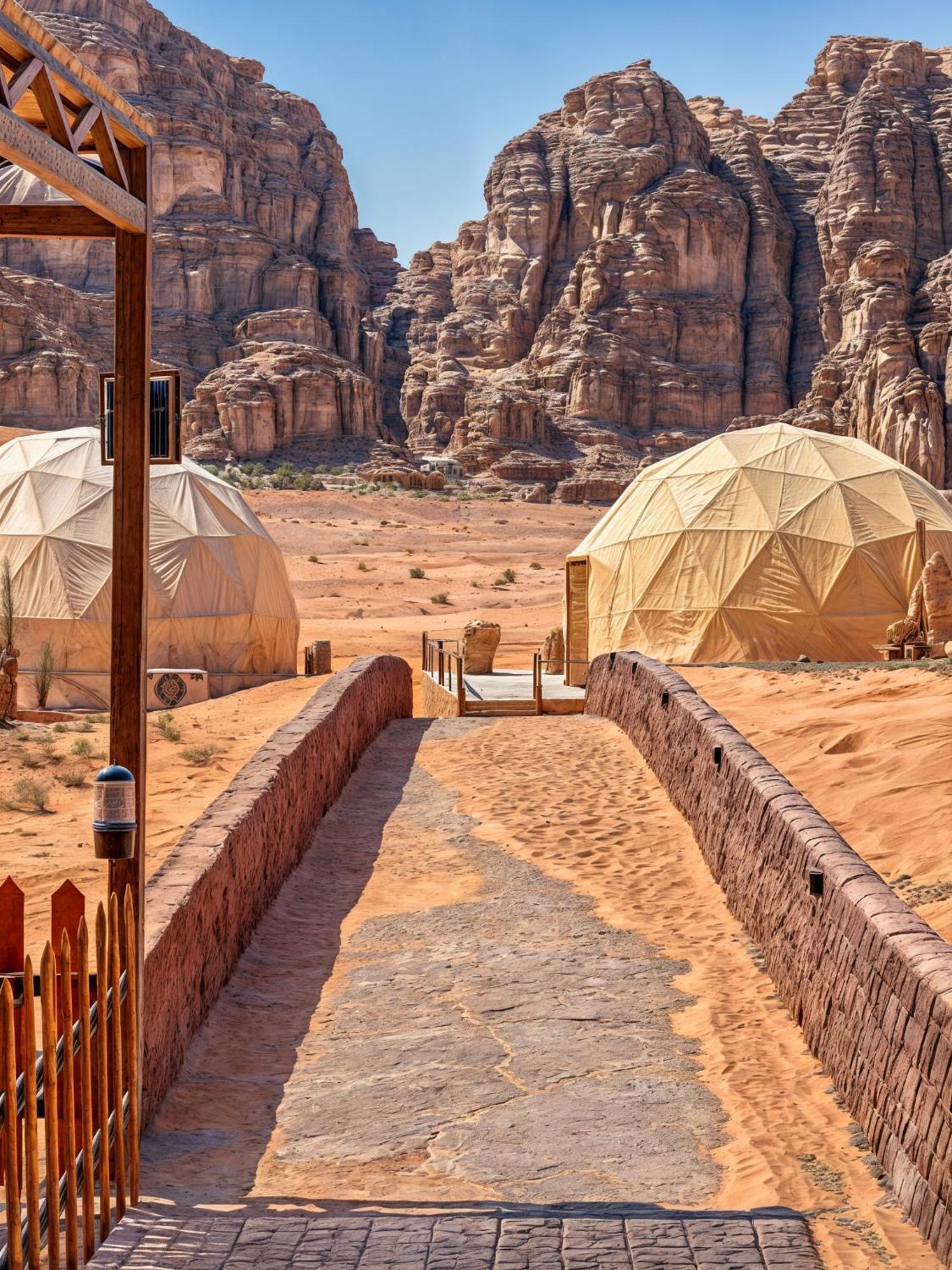 Wadi Rum Sunset Camp Exterior photo